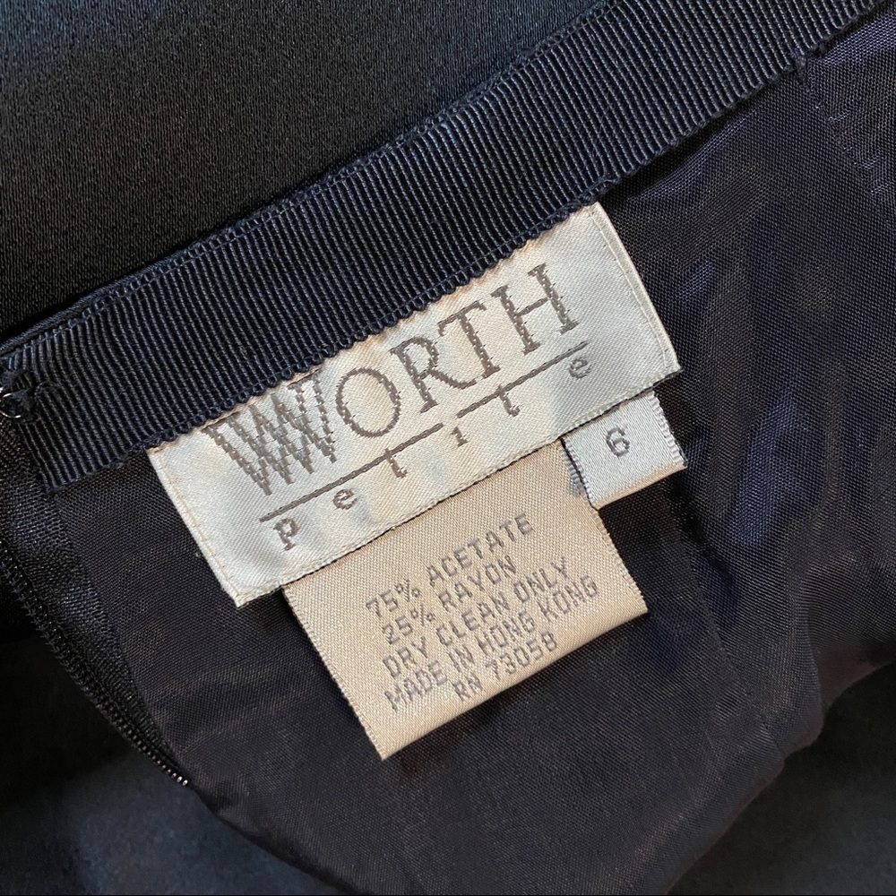 Worth New York Black Floor Length Maxi Skirt Size 6 High Waist - Picture 6 of 6